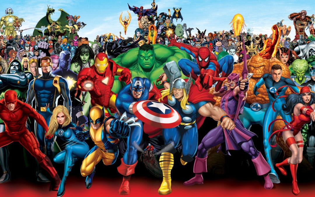 Les héros de Marvel