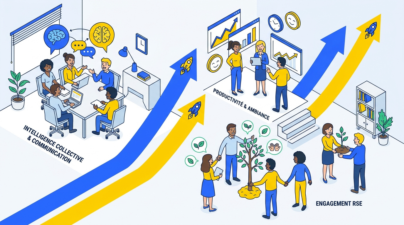 Collaboration et performance des équipes en entreprise