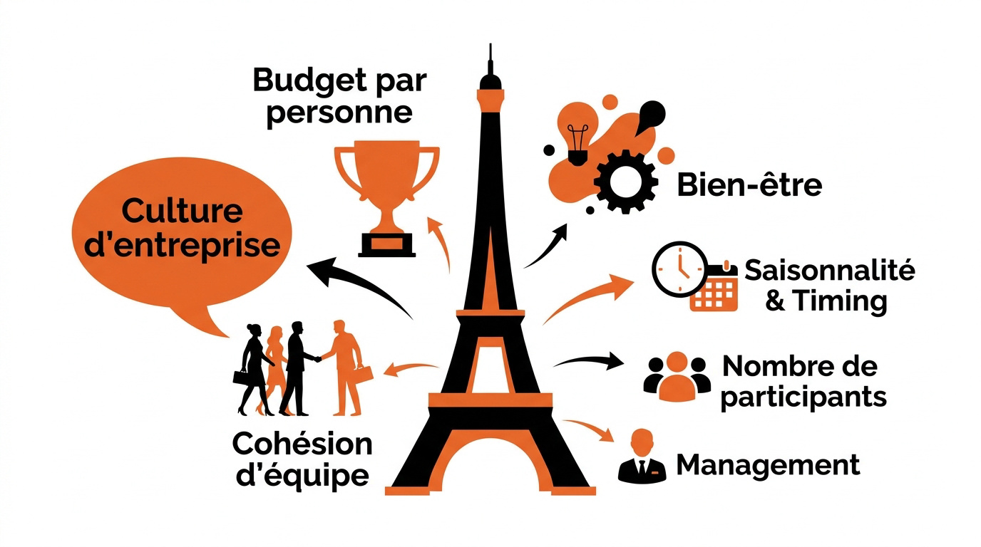 Collaborateurs participant à une activité de team building à Paris pour renforcer la cohésion