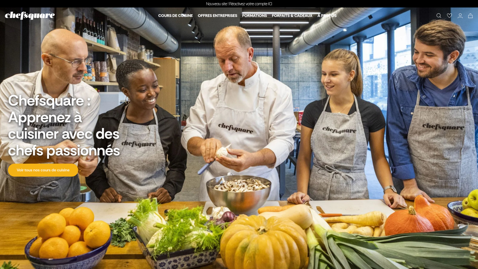 ChefSquare pour une cohésion autour de la gastronomie