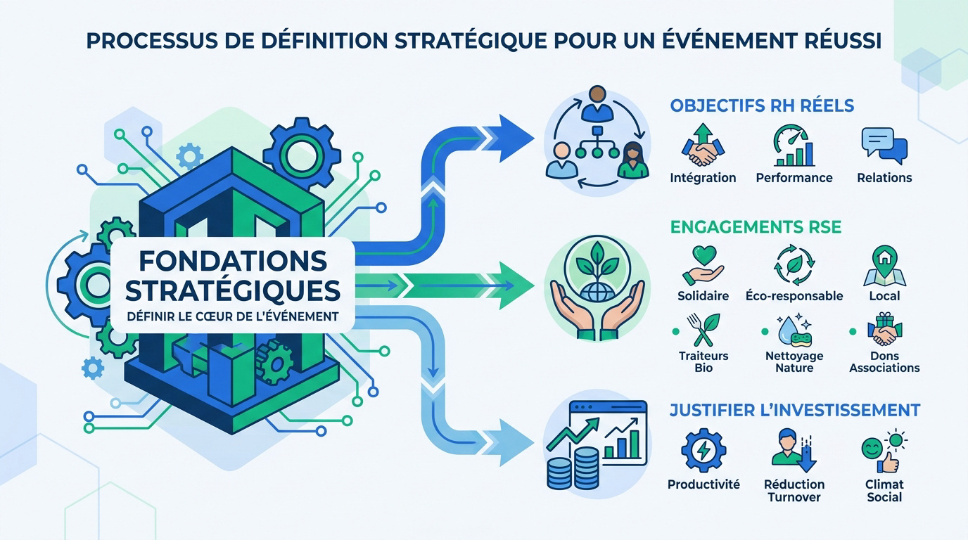 Planification stratégique d'un événement de team building en entreprise