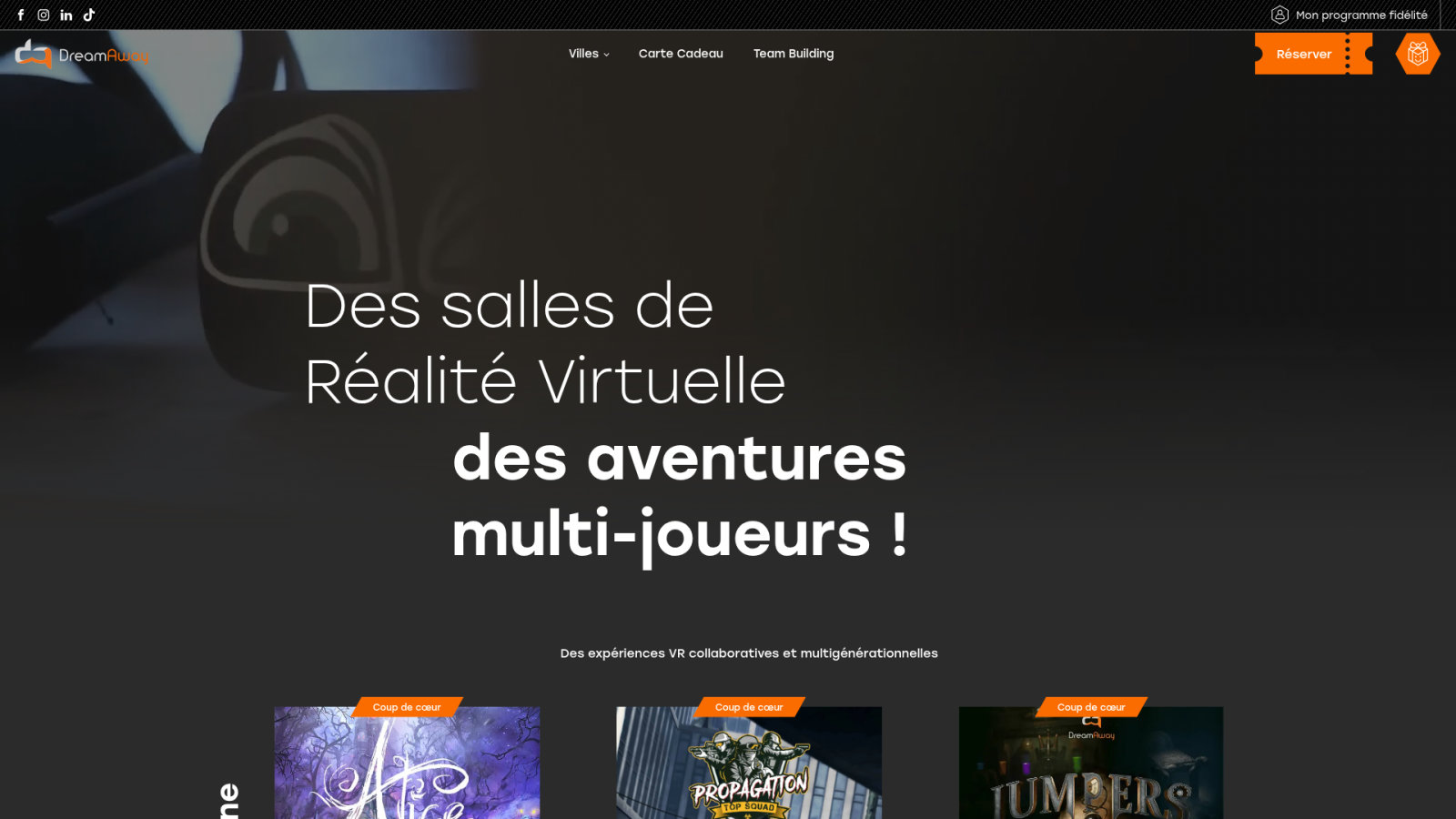 Dream Away Toulouse : l'immersion par la réalité virtuelle