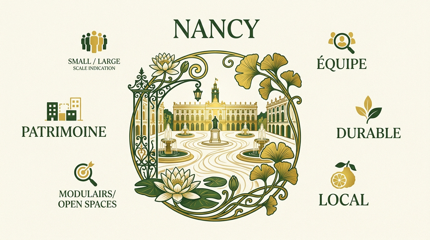 Architecture Art nouveau à Nancy pour un team building culturel