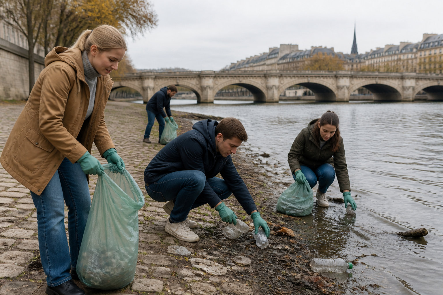 La Clean Walk : un défi écologique sur les berges de Seine