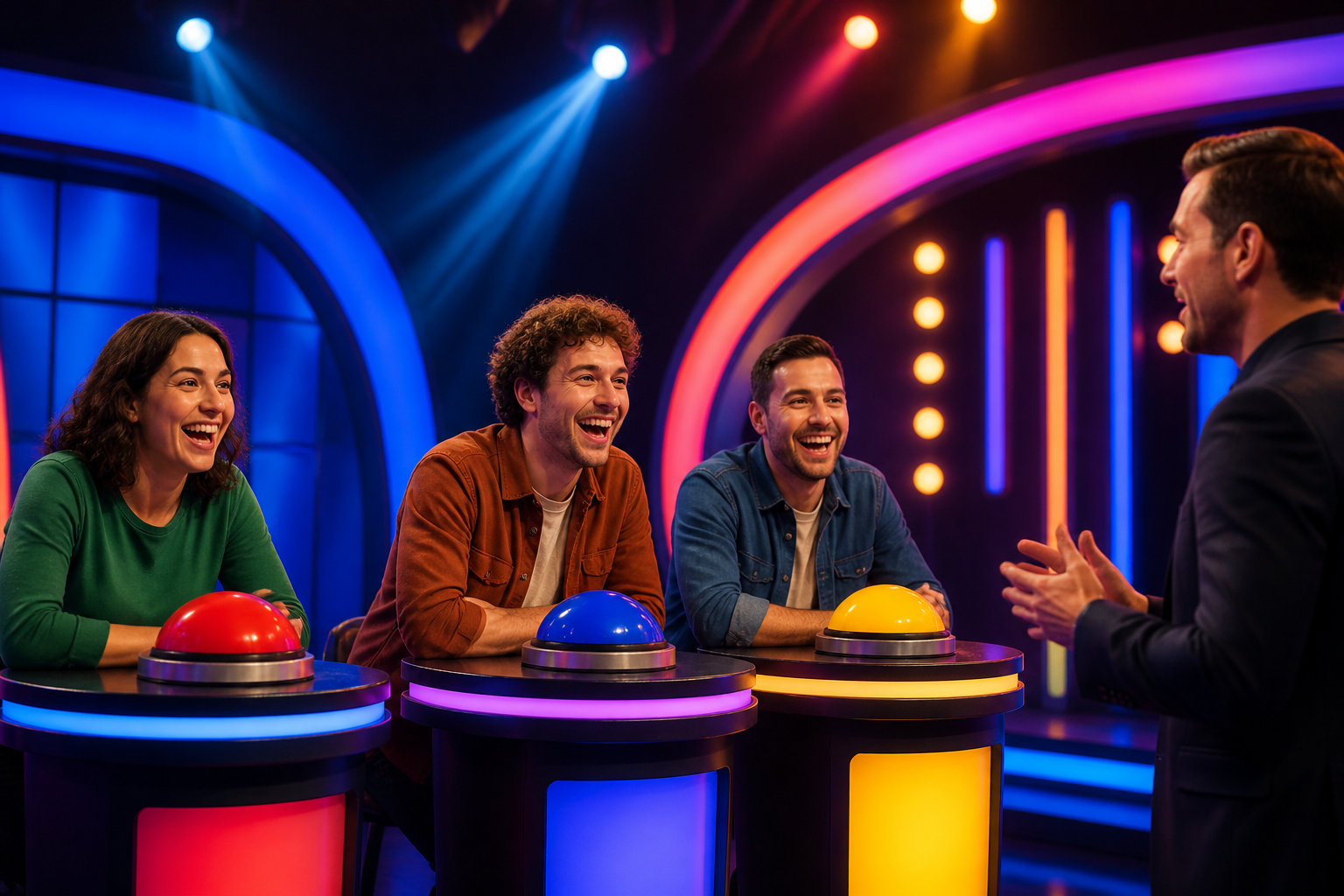 Quiz Game : l'adrénaline d'un plateau télé pour vos collaborateurs