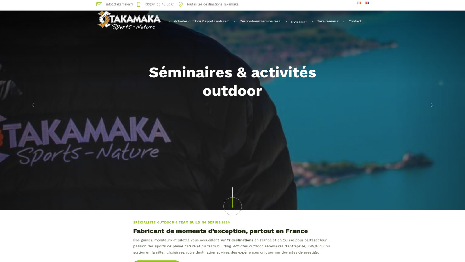 Takamaka pour une course d'orientation à la Tête d'Or