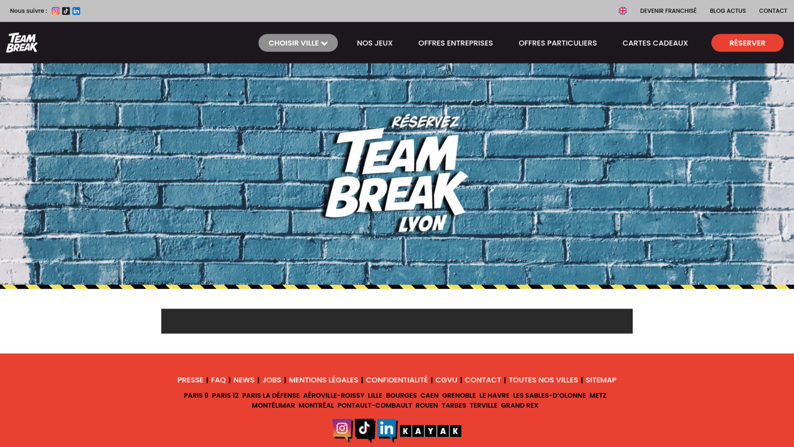 Team Break Lyon et l'immersion par l'Escape Game