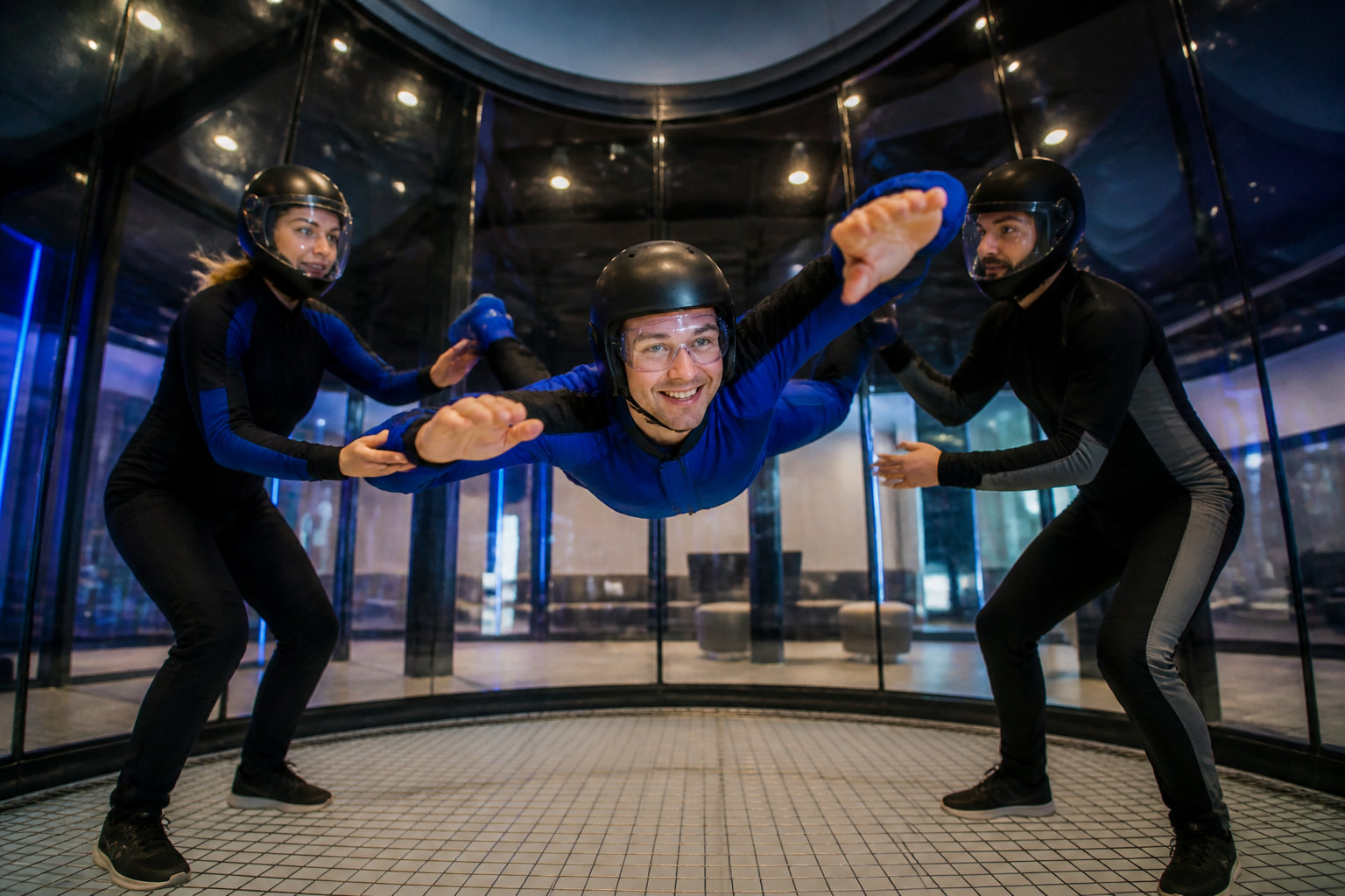 Twist Air pour une expérience de chute libre